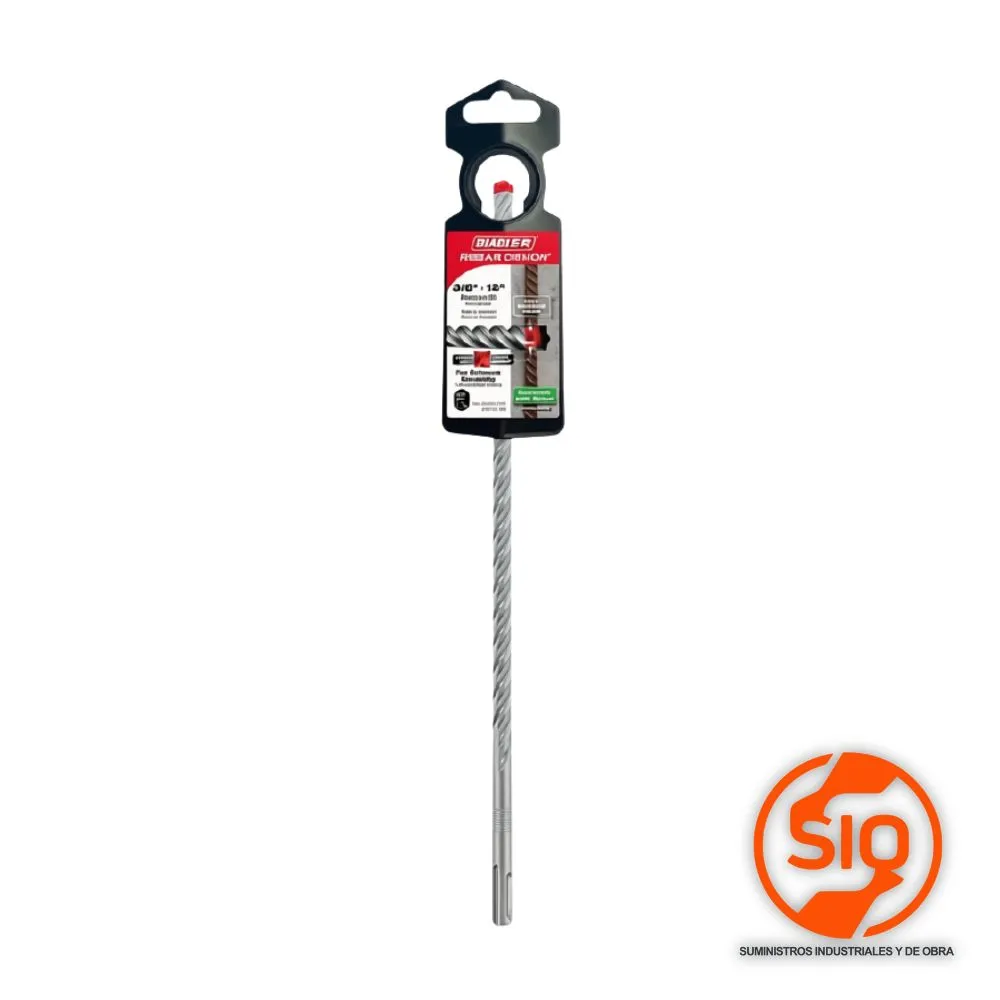 DIABLO BROCA 3/8 X 10 SDS PLUS 4 CUTTER 2610055629