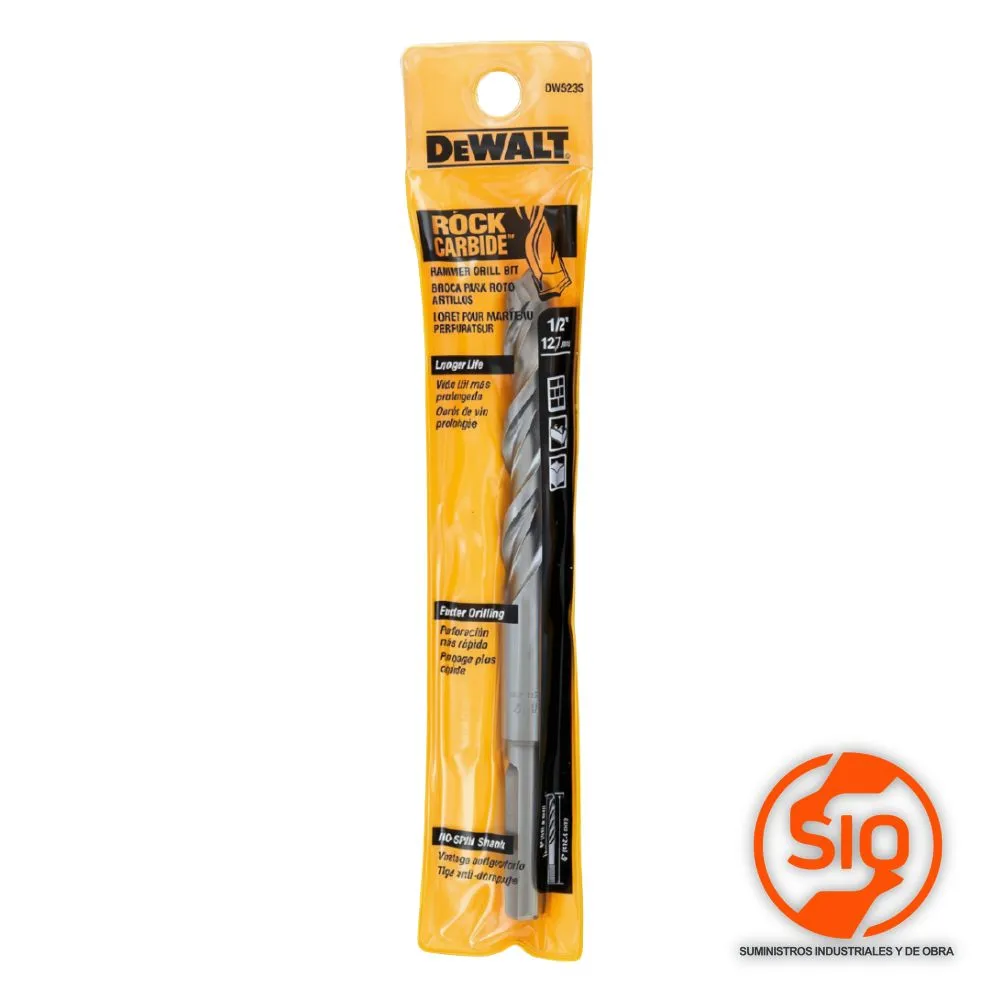 [DW531300C] DEWALT BROCA 1/2 CONCRETO DW531300C