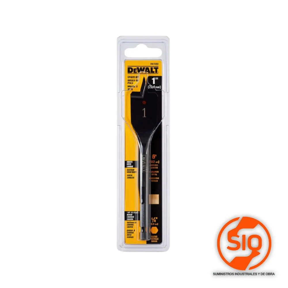 [DW1582] DEWALT BROCA PALETA 1 PULG SOLO MADERA DW1582 Y