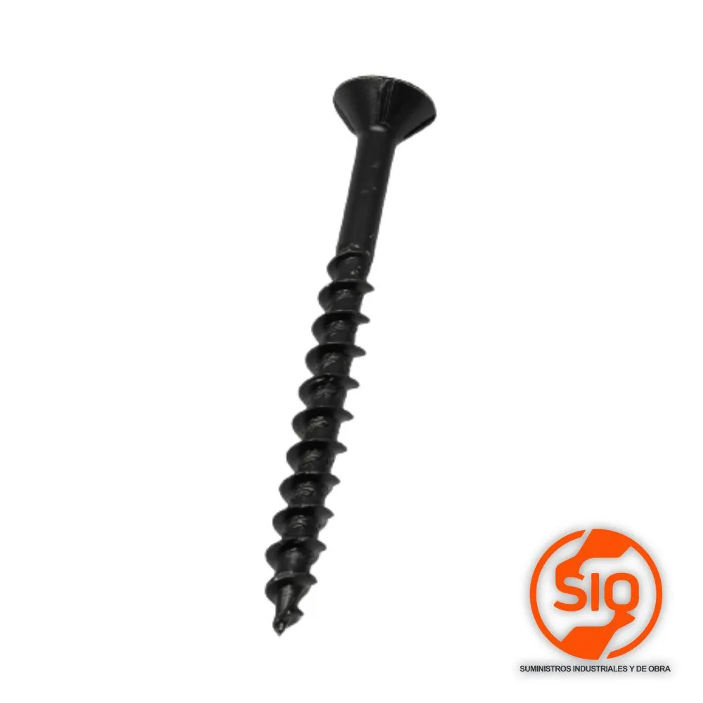 [0502-009] CERRAJES TORNILLOS NEGRO 3 - CIENTO 0502-009