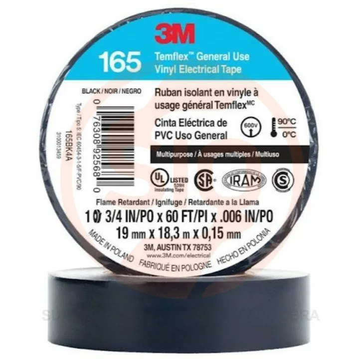 [CNT01008] 3M TEMFLEX CINTA AISLAR GRANDE 18.3M CNT01008
