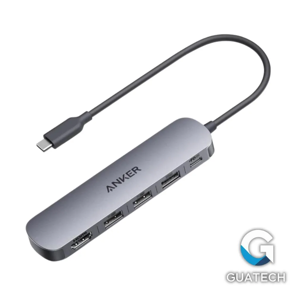 [A8357HA0] ANKER ADAPTADOR USB C A 5 PUERTOS A8357HA0