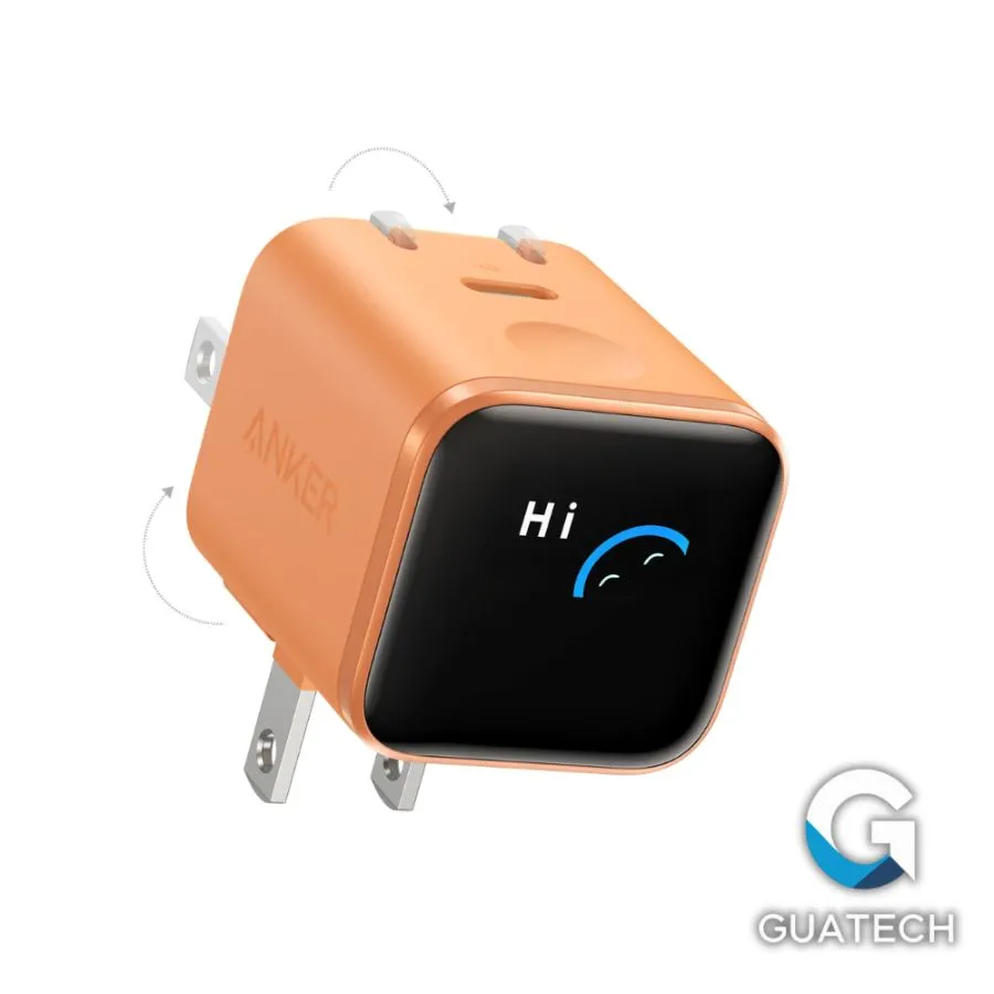 [A121DJO1] ANKER CARGADOR 45W 180 NARANJA SMART DISPLAY A121DJO1