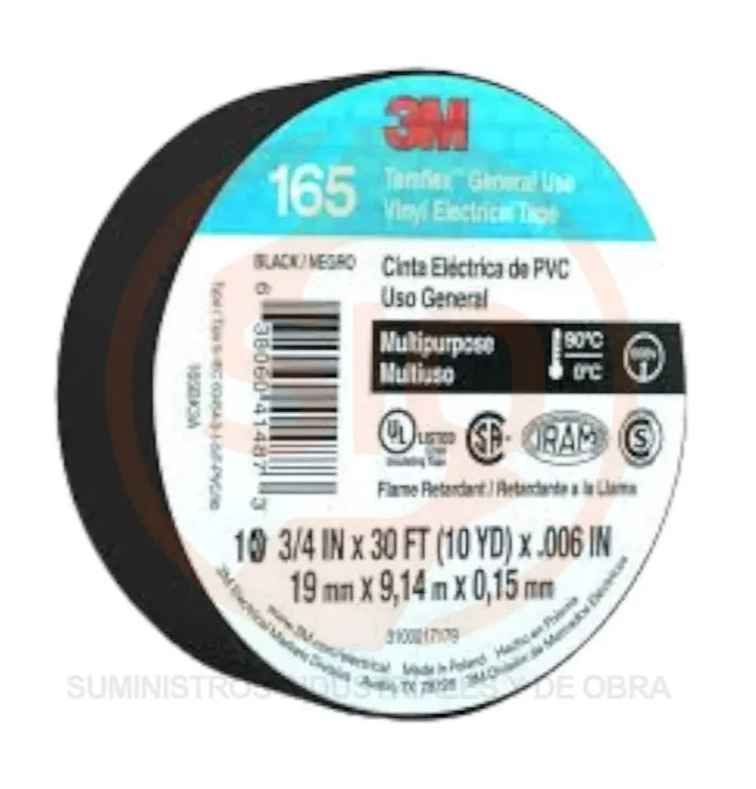 [CNT01007] 3M TEMFLEX CINTA AISLAR PEQUEÑO 9.1M CNT01007