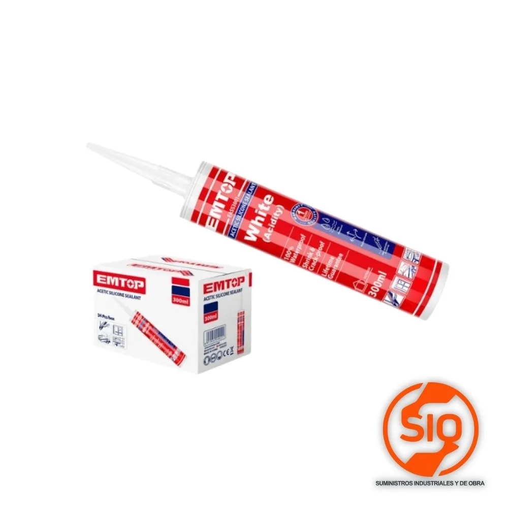 [EASS3001] EMTOP SILICON BLANCO PACHA 300ML EASS3001