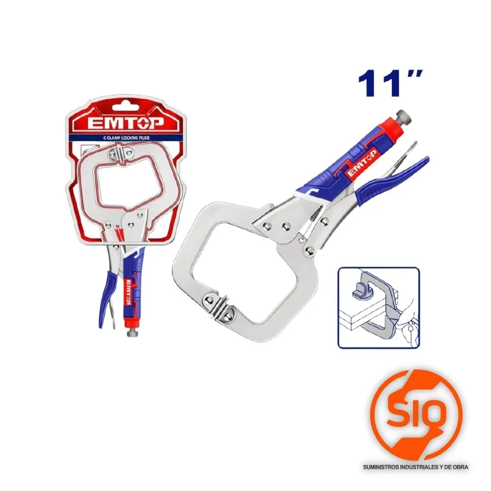 EMTOP VICE GRIP 11 PULG TIPO C  ELPR1103