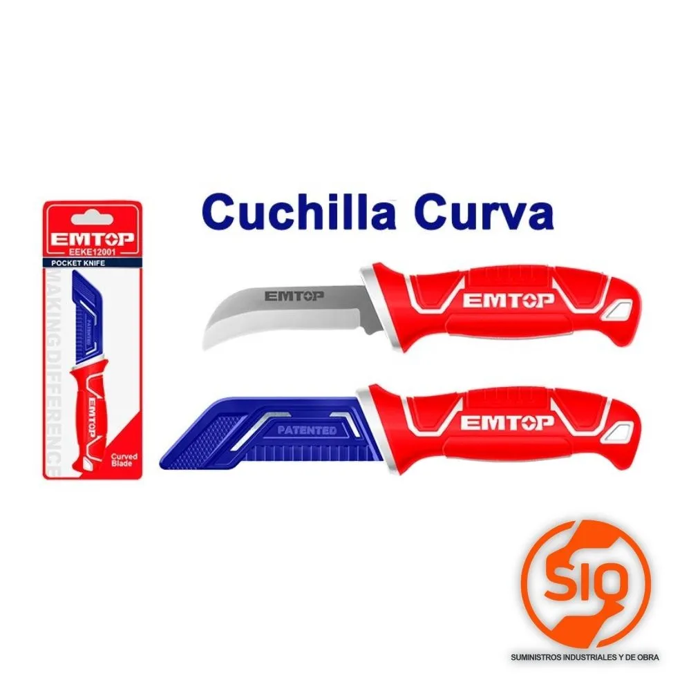 EMTOP NAVAJA FIJA CURVA CON PROTECTOR EEKE12001