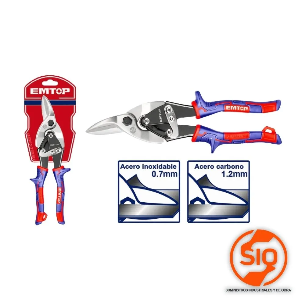 EMTOP TIJERA DE AVIACION DERECHA 10 PULG EASP1063