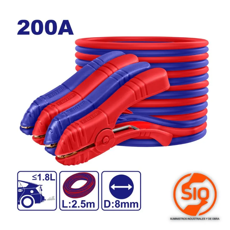 [EBCE0201] EMTOP CABLE PASA CORRIENTE 200AMP 2.5M EBCE0201