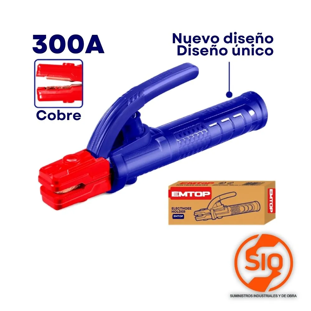 EMTOP PORTAELECTRODO 300AMP EEHR3001