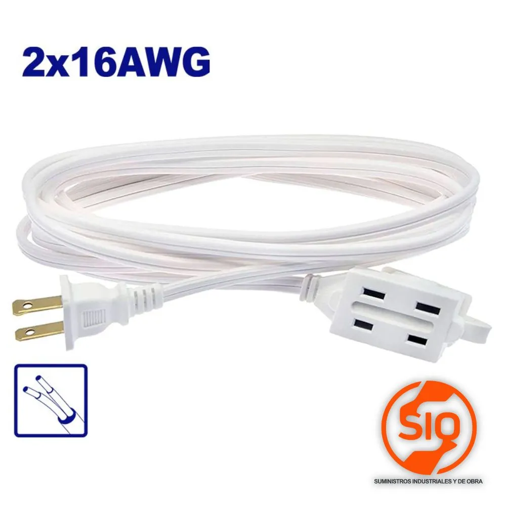 EMTOP EXTENSION ELECTRICA 8M BLANCO EMEJ2606