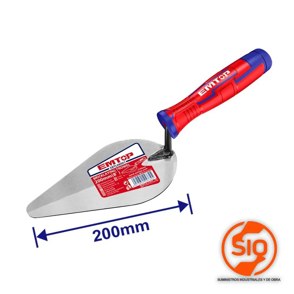 EMTOP CUCHARA PARA ALBAÑIL 8 PULG EBTL08001