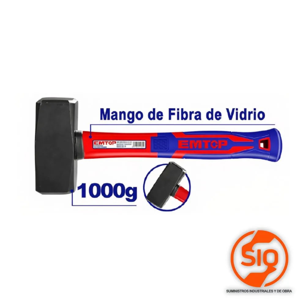 EMTOP MAZO 2.2 LB MANGO FIBRA EHAMSH1000