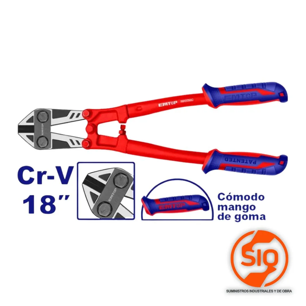 EMTOP CORTA PERNO 18 PULG / EMTOP CAIMAN 18 PULG EBCR1801
