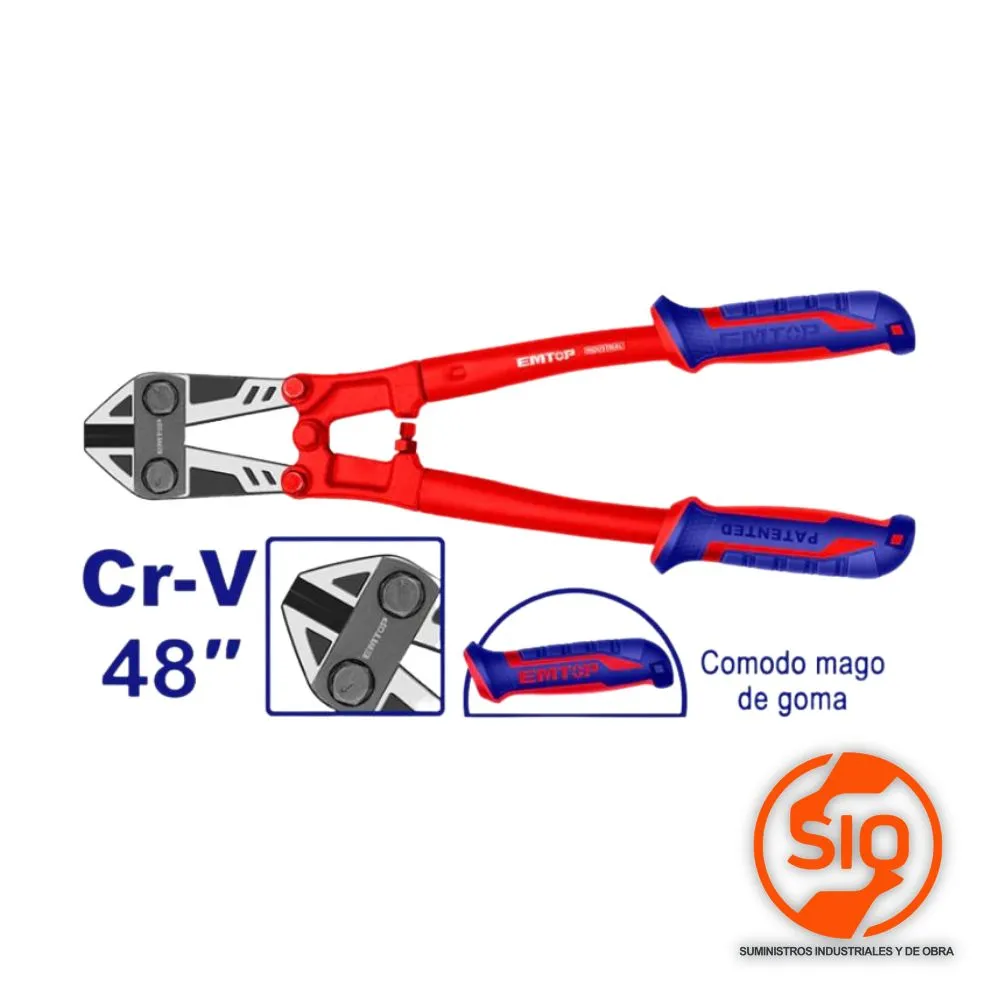 EMTOP CORTA PERNO 48 PULG / EMTOP CAIMAN 48 PULG EBCR4801