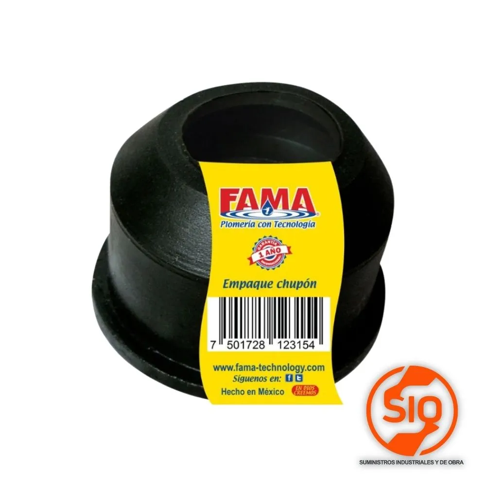 FAMA EMPAQUE DE DESAGUE 2 PULG LAVATRASTO F2315
