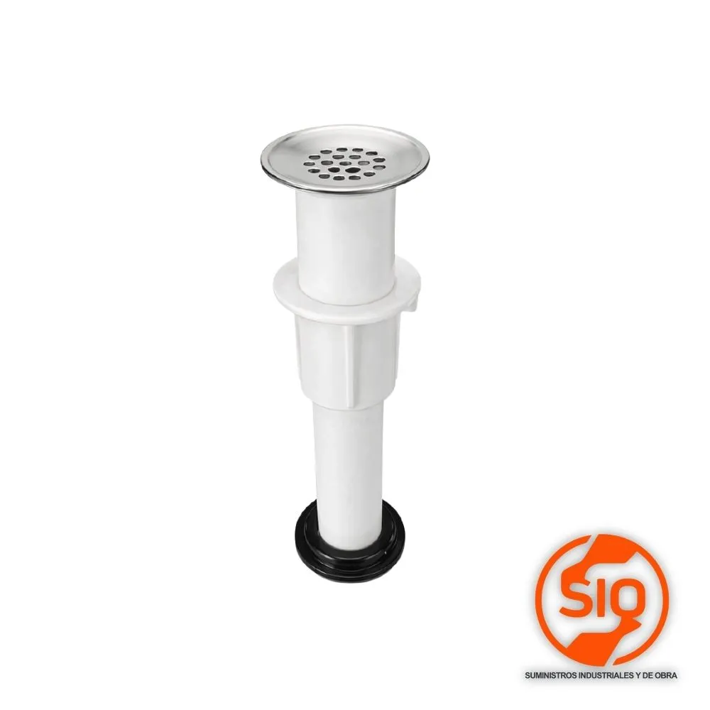 [F9737] FAMA GARGANTA PARA LAVAMANOS CON REJILLA INOX F9737