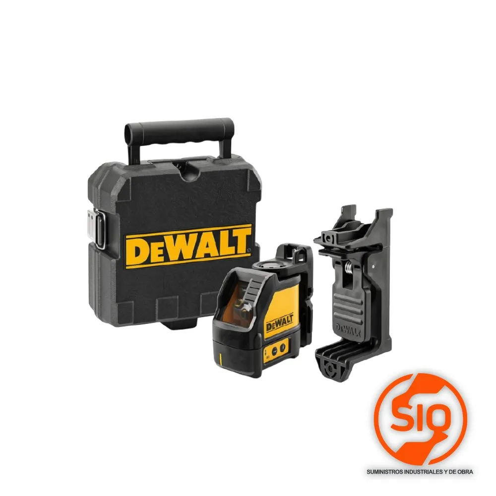 DEWALT NIVEL LASER 2 LINEAS VERDE 30M BATERIA 3 BATERIA AA DW088CG