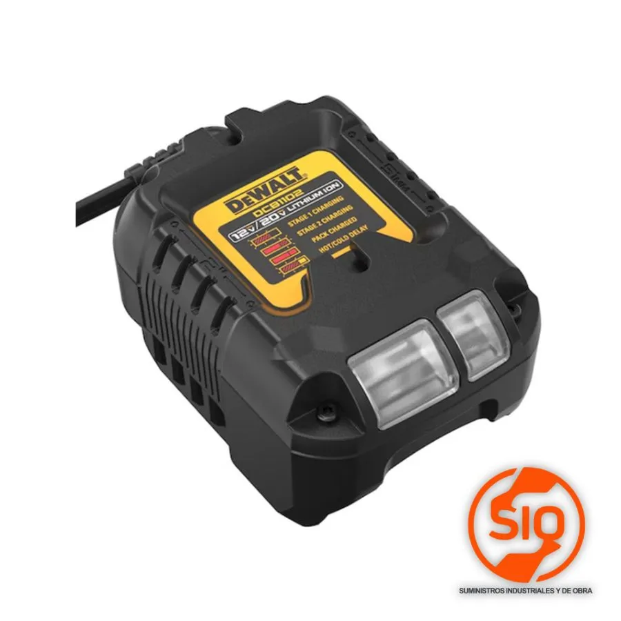 DEWALT CARGADOR DE BATERIA 20V-12V / 2AMP DCB1102-B3