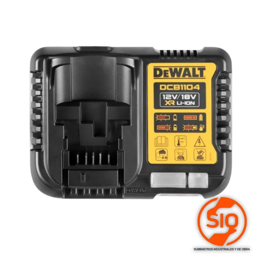 DEWALT CARGADOR DE BATERIA 20V-12V / 4AMP DCD1104-B3