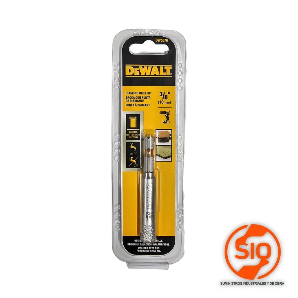 DEWALT BROCA DIAMANTADO PARA PORCELANATO 3/8 DW5576